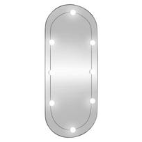 Sieninis veidrodis su LED lemputėmis vidaXL 40x90cm