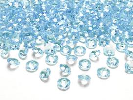 Stalo dekoracija kristalai Diamond 12 mm, (1 pak / 100 vnt.)