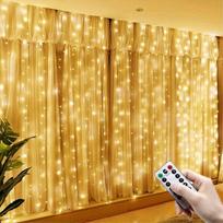 USB LED užuolaidų girlianda