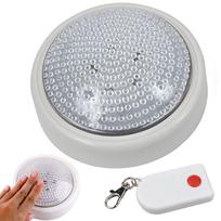 Jutiklinis 5 LED šviestuvas su nuotolinio valdymo pulto baterijomis