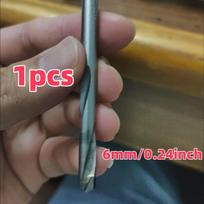 Volframo plieno lydinio grąžtas 6mm metalui, Labai naudingas - itin kieto lydinio grąžtas 6mm