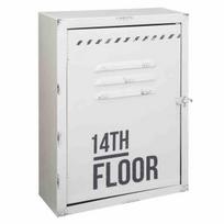 Raktų dėžutė 30x23 cm balta, Raktų dėžutė 30x23 cm baltaPagaminta iš metalo, dekoruota užrašais, pramoninio dizaino, tyčia patrinta