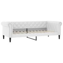 sofa，Poilsio sofa, baltos spalvos, 100x200cm, dirbtinė oda CFE55104