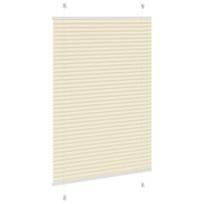 Plisuotas blind cream 85x100 cm audinio plotis 84,4 cm