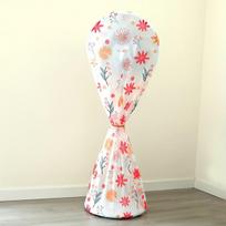 Dulkėms ir Drėgmei Atspari PVC Kondicionieriaus Apsauga , 1 vnt Didelis gėlių ventiliatorius, atsparus dulkėms ir drėgmei
