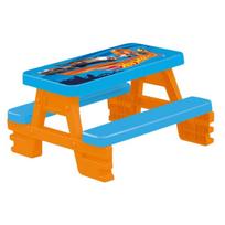 Vaikiškas pikniko stalas, Dolu Hot Wheels, 4 asmenims, 43 x 77 x 71 cm