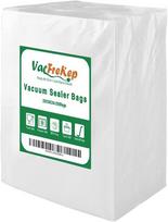 Vacfrekep 200 maišeliai 20 x 30 cm vakuuminiai maišeliai maistui, be Bpa, skirti sous vide, tinkami plėvelės sandarinimo aparatams