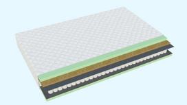 Spyruoklinis čiužinys Ramybė-2x2kokos-ultra 140x200