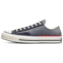 Converse Chuck 70 žemi džinsiniai indigo unisex sportbačiai mėlyni obsidiano A06078C 42