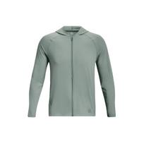 Under Armour Logo Print Hooded Long Sleeve Jacket Men Jacket Mint-Green 1374495-781 XXXL