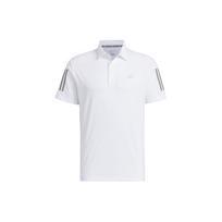 Adidas Aeroready 3 juostelių polo marškinėliai vyriški Polo marškinėliai Balti IN6628 XL