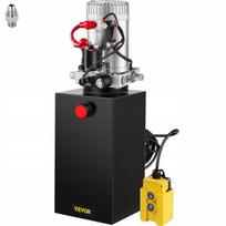 Vevor hidraulinis agregatas automatinis siurblys 10l 1500psi plieninis 12v