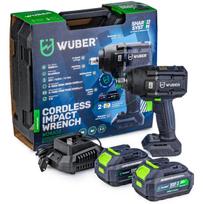 Akumuliatorinis smūginis veržliaraktis Wuber W04603, 1000 Nm su 2 akumuliatoriais