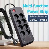 USB šakotuvas su 8 kištukiniais lizdais