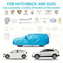 Automobilio uždangalas visiems orams, Mėlynas hečbekas