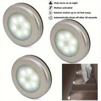 Judesio jutiklio LED spintos šviesa, Šalta