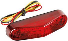 Motociklo galinis žibintas 9 led, 12V