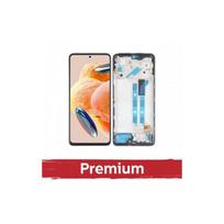 Ekranas skirtas Xiaomi Redmi Note 12 Pro 4G juodas su rėmeliu OEM