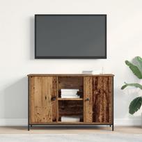TV spintelė Artisan 101x35x65 cm Iš inžinerinės medienos ir plieno