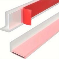 Lipni silikoninė vandens užtvaros juosta dušui, voniai, Skaidrus