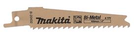 Tiesinio pjūklo pjūkleliai BiM B-20432 100x0,9mm (6tpi), 5Vnt, Makita