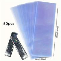 Išmaniojo (Smart TV) ir televizoriaus priedas 30/50vnt PVC Skaidrus Apsauginis Plėvelė TV Nuotolinio Dangtelis , S