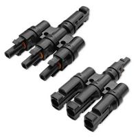 Jungtis saulės mc4 tipas t 1000v 30a sukomplektuota Qoltec