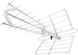 Dvb-T2 kryptinė antena Spacetronik Eos Pro Combo Uhf+Vhf Lte 5G (balta)