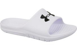 Vyriškos šlepetės Under Armour Core PTH Slides 3021286-100, baltos