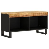 Televizoriaus spintelė vidaXL, 85 x 33 x 43,5 cm, juoda, ruda