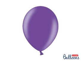 Stiprūs balionai 30 cm Metallic, violetiniai, 100 vnt.