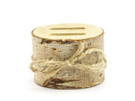 Medinis vestuvinių žiedų laikiklis, 6x4 cm, 1 vnt