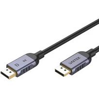Unitek Kabel DisplayPort 1.4 8k 60hz, 4k 240hz, HD 1m C1628GY01-1M