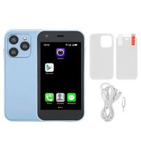 Telefonas Telefono priedai, mini išmanusis telefonas XS15 – mėlynas 3 colių „WiFi“ 2GB RAM 16GB ROM Dviejų SIM kartelių HD kamera