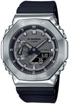 Casio Metalu dengtas juodas G-Shock GM-2100-1AJF vyriškas laikrodis,