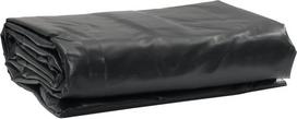 vidaXL Tentas, juodos spalvos, 1x2,5m, 650g/m², Juoda