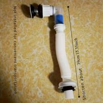 Plastikinis kvapų kontrolės kriauklės drenažo rinkinys Tadvyy, Stilius 1