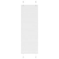 Plisuota žaliuze balta 40x100 cm audinio plotis 39,4 cm