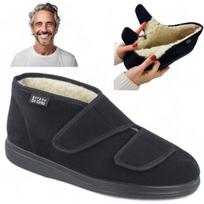 Batai vyriški Dr. Ortho ortopediniai ant velcro apšiltinti reumatiniai platūs 986M011
