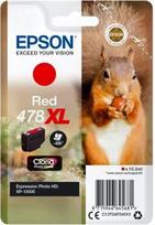 Kasetė rašaliniams spausdintuvams "epson" originalus rašalas c13t04f54010, 478xl, raudonos spalvos, 10,2 ml, epson xp-15000