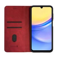 „Evelatus“ „Samsung Galaxy A15“ dėklas, raudonas, su gobtuvu