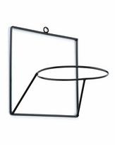 Pakabinamas metalinis gėlių vazono laikiklis Loft, 22 cm, juodas