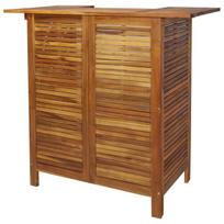 Baro stalas, 110x50x105cm, rudas, Ruda