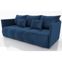 Sofa-lova Nesta, mėlyna, pliušas