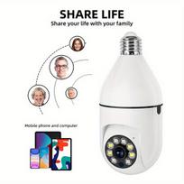 Vidaus/lauko apsaugos kamera su dviejų dažnių WiFi, sekimo ir spalvotu naktiniu matymu