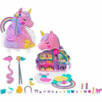 Polly Pocket-Lankstanti Vienaragis-Dovanų rinkinys 2 lėlėms ir šukuosenų galvai HYD97