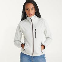 Softshell striukė moterims ANTARTIDA WOMAN, perlamutrinė balta