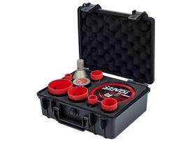 Rinkinys plytelių gręžimui SENDI Extreme 20/25/35/40/55/68 mm + deimantinis diskas Ø125 mm + freza 20-50 mm + adapteris M14