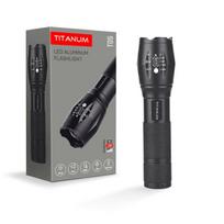 Įkraunams Led žibintuvėlis Titanium 18650 300Lm 1200mAh