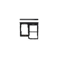 SIM kortelės laikiklis Samsung A315 A31 2020 Prism Crush Black originalus (service pack)